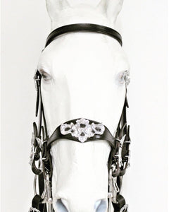 B0905 VMCS “Ornament” Double bridle without throat latch