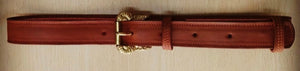 VMCS Handcrafted belt with baroque buckle