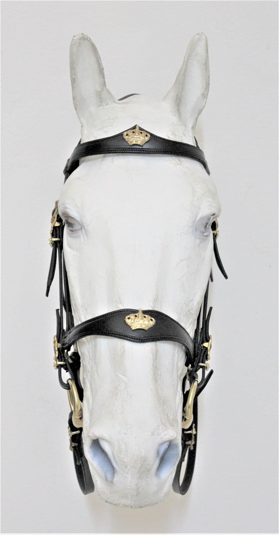 B0915 “Crown” single bridle by VMCS