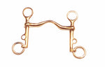 Gold Sliding Cheek Weymouth with chain